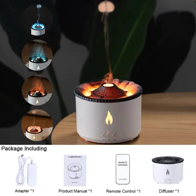 Volcanic Flame Humidifier Diffuser