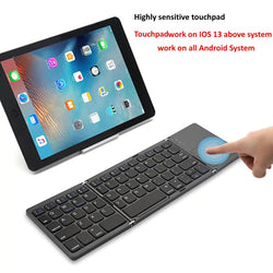 Bluetooth Keyboard With Touchpad