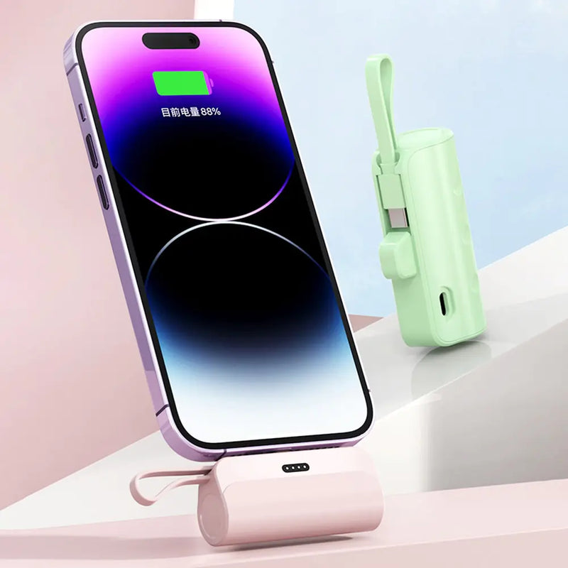 Wireless Capsule Mini Power Bank