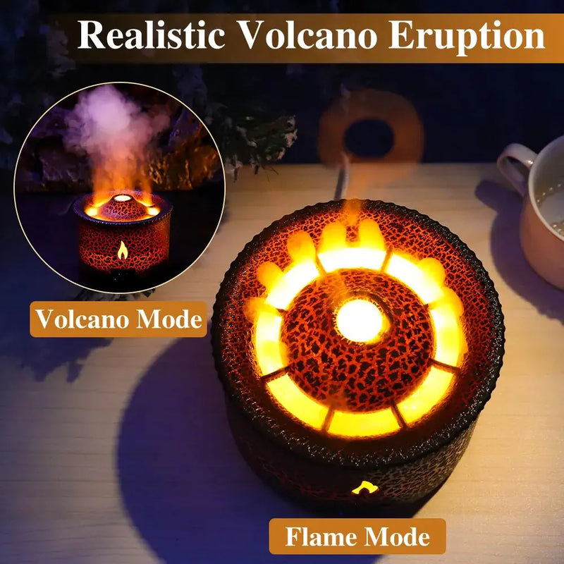 Volcanic Flame Humidifier Diffuser